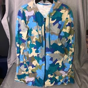 LOGO Lori Goldstein light weight hoodie. Size medium.